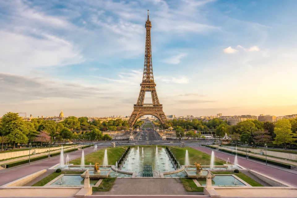 Eiffel Tower in Paris, France