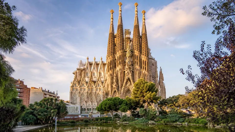 Sagrada Familia in Barcelona, Spain